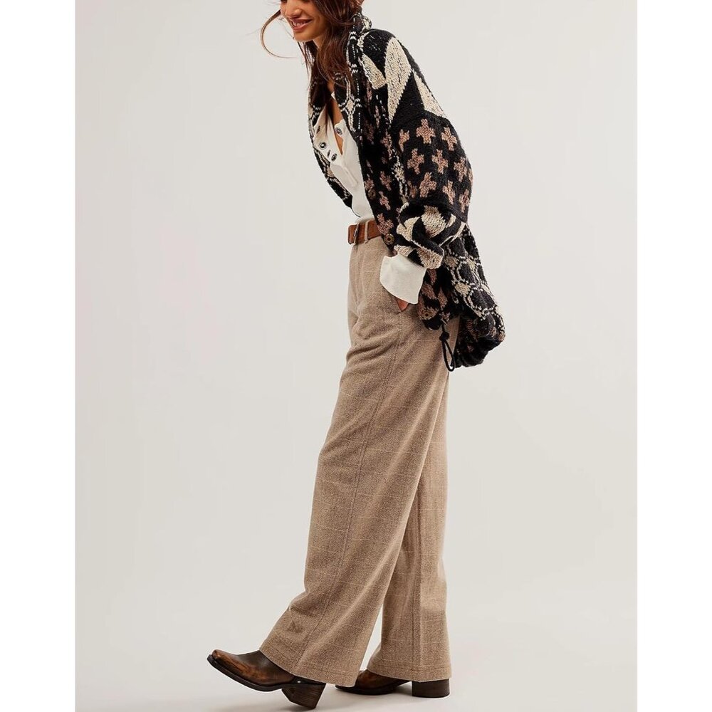 Cardigan Sweaters for Women Button Down Shawl Collar Oversized Sweater Coats Y2k - Picture 3 of 3
